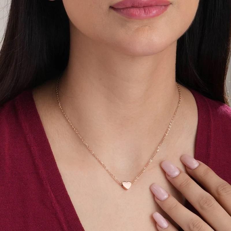 Original Paris Heart Necklace Pack Of 2
