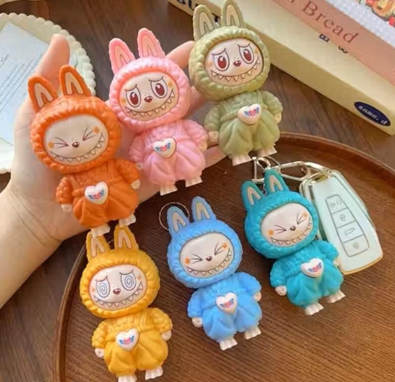 Labubu Anime Doll Keychain