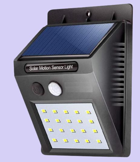 Super Solar Led Light ( 20 Bright LED, Sensors)