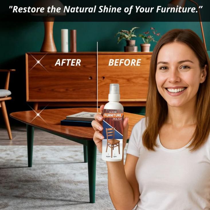 All In One Furniture Polish 450 gram Pack of 3