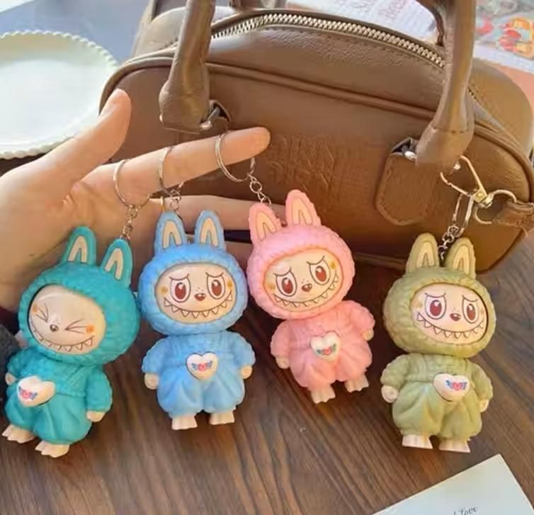 Labubu Anime Doll Keychain