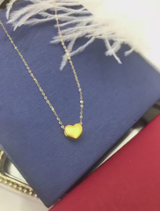 Original Paris Heart Necklace Pack Of 2